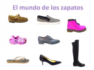Lista de nombres de zapatos