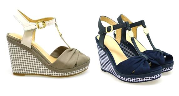 sandalias cuña tommy hilfiger outlet