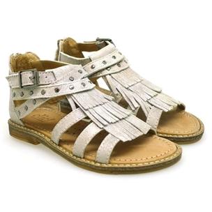 sandalias flecos niña
