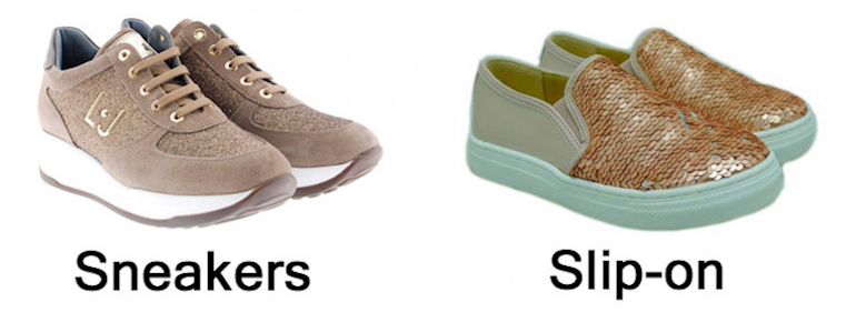 Vocabulario de zapatos zapatillas