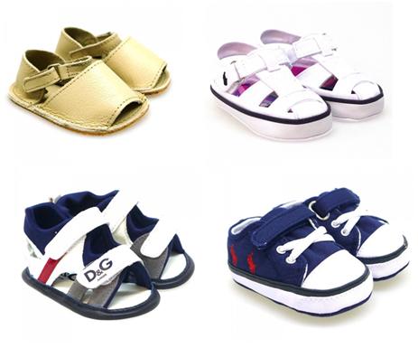 Zapatos bebé sin suela de verano