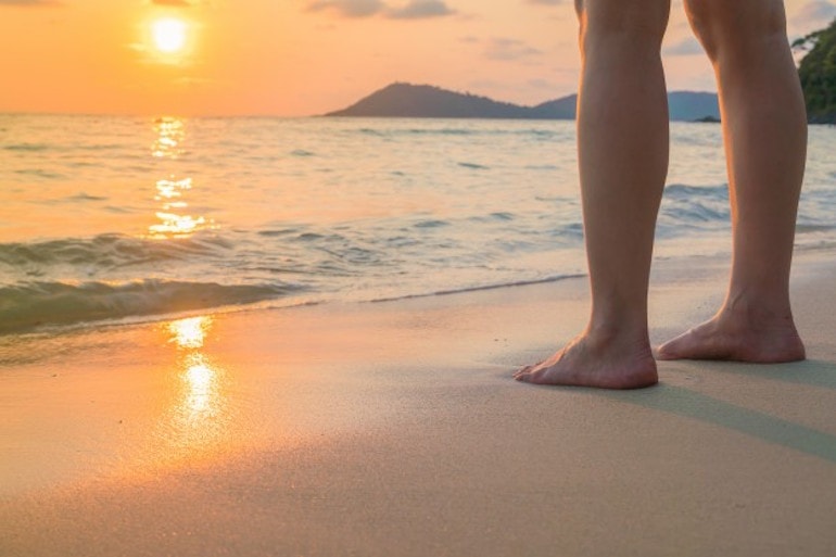 Cuidar los pies de los niños en verano