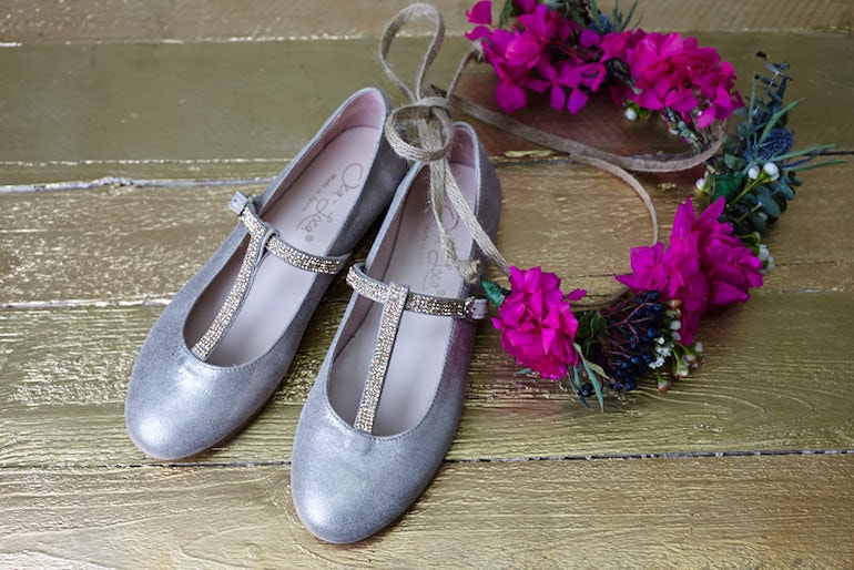 Zapatos de comunión 2019 merceditas metalizadas