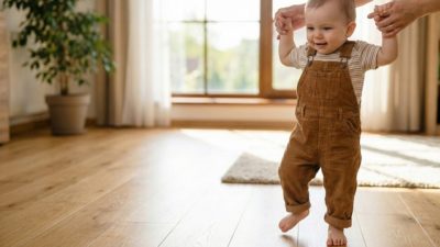 ¿Cuándo poner los primeros zapatos? Guía de gateo y primeros pasos