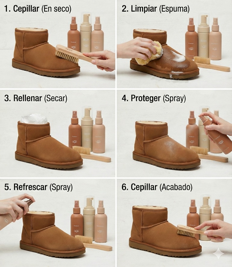 Como limpiar las botas Ugg