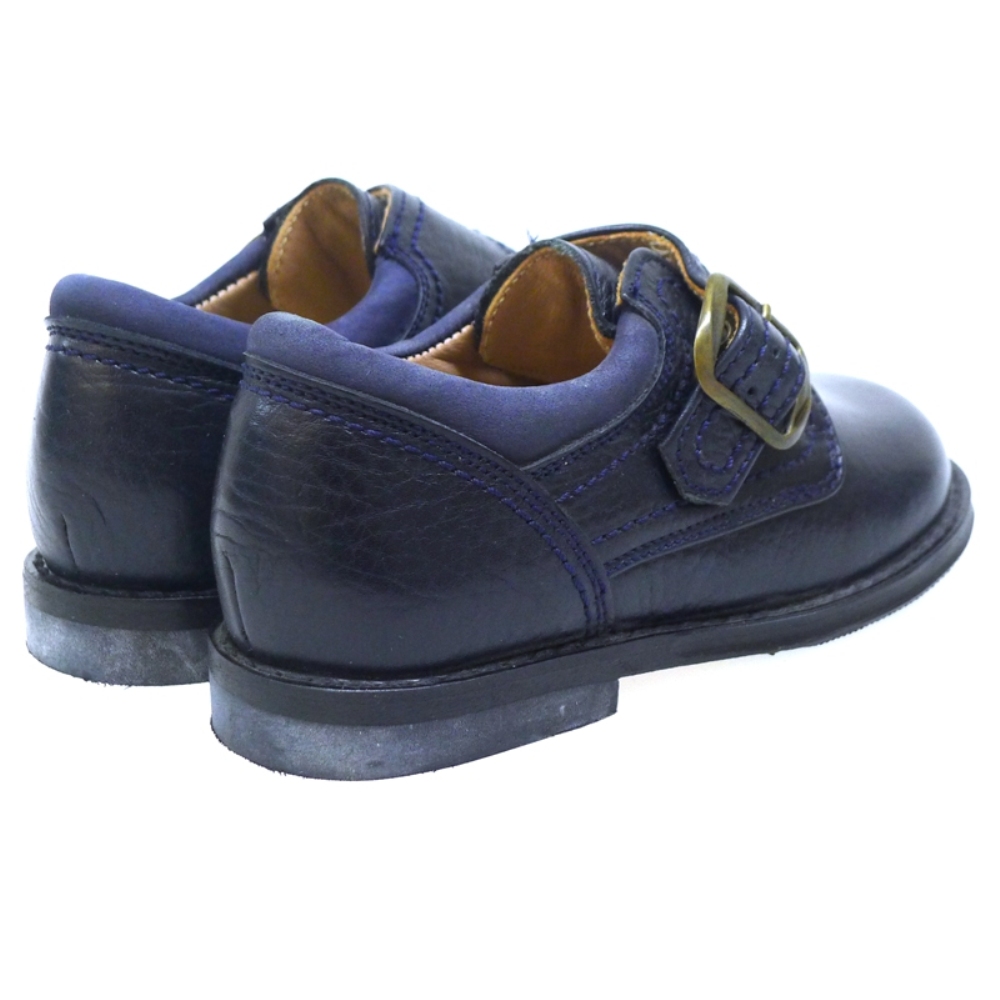 Zapato De Vestir Con Hebilla Para Plantillas Mendivil 30396 Azul foto 4