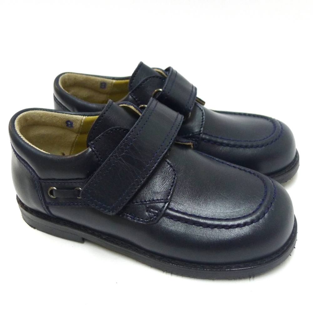 Zapato Niño  Especial Para Plantillas Azul