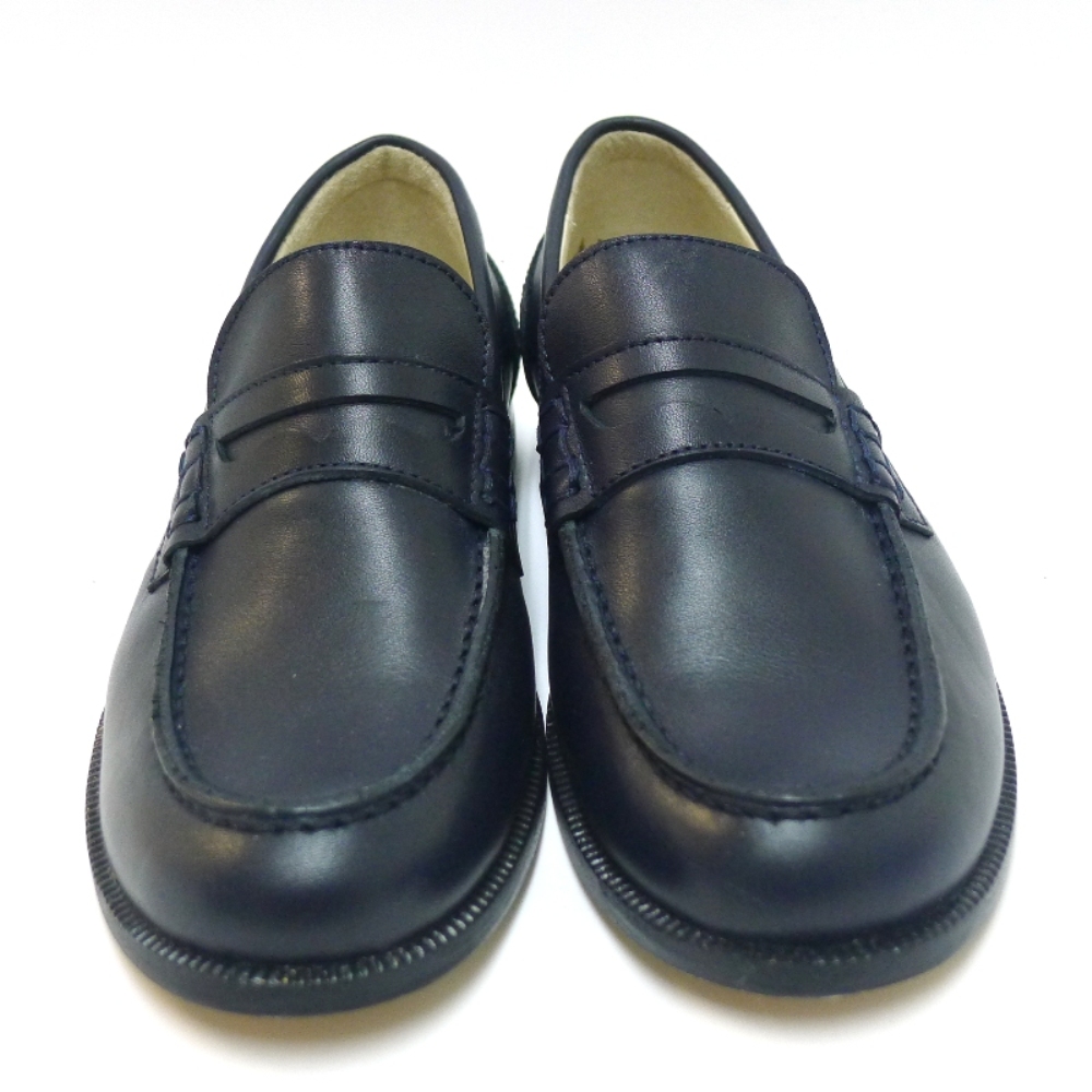 Mocasín comunión color azul marino con antifaz | Berdini foto 2