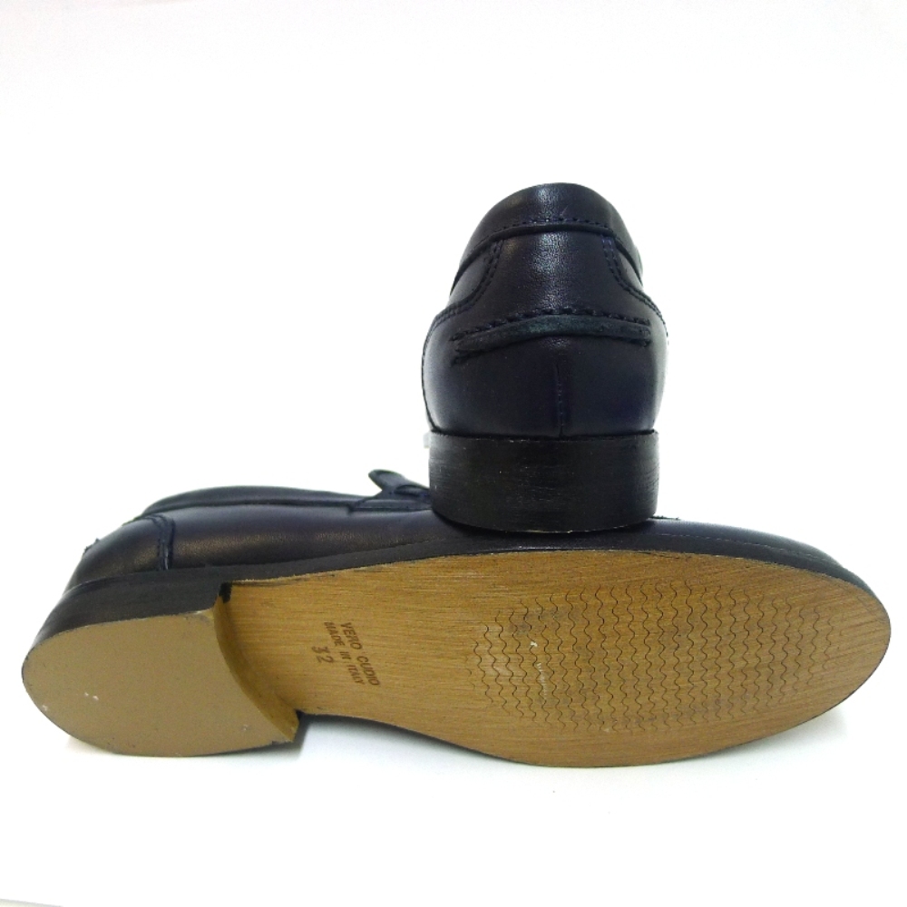 Mocasín comunión color azul marino con antifaz | Berdini foto 4