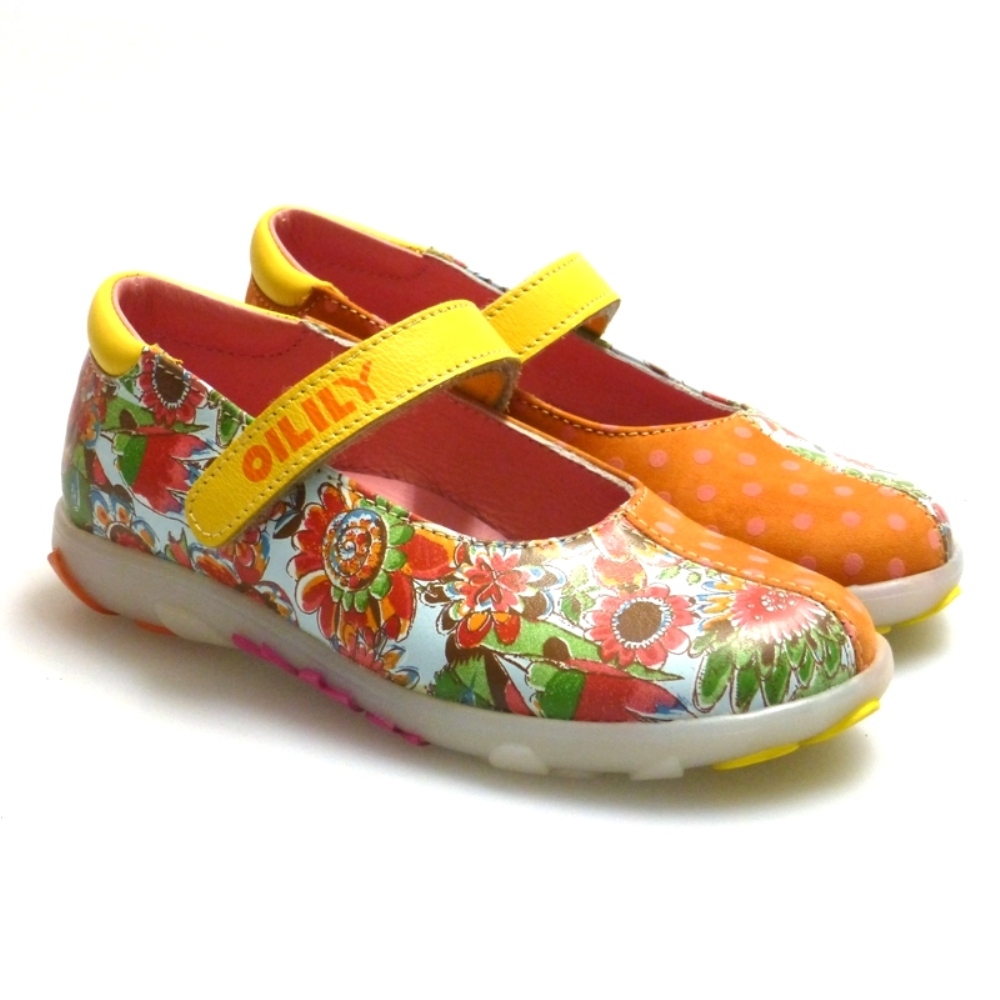 Merceditas Sport Velcro Multicolor Oilily 30903