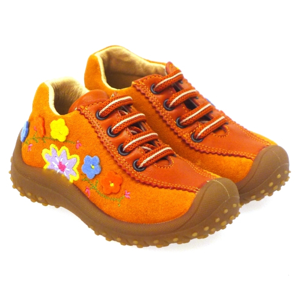 Zapato deportivo barato niña Naturino Sesheta Naranja