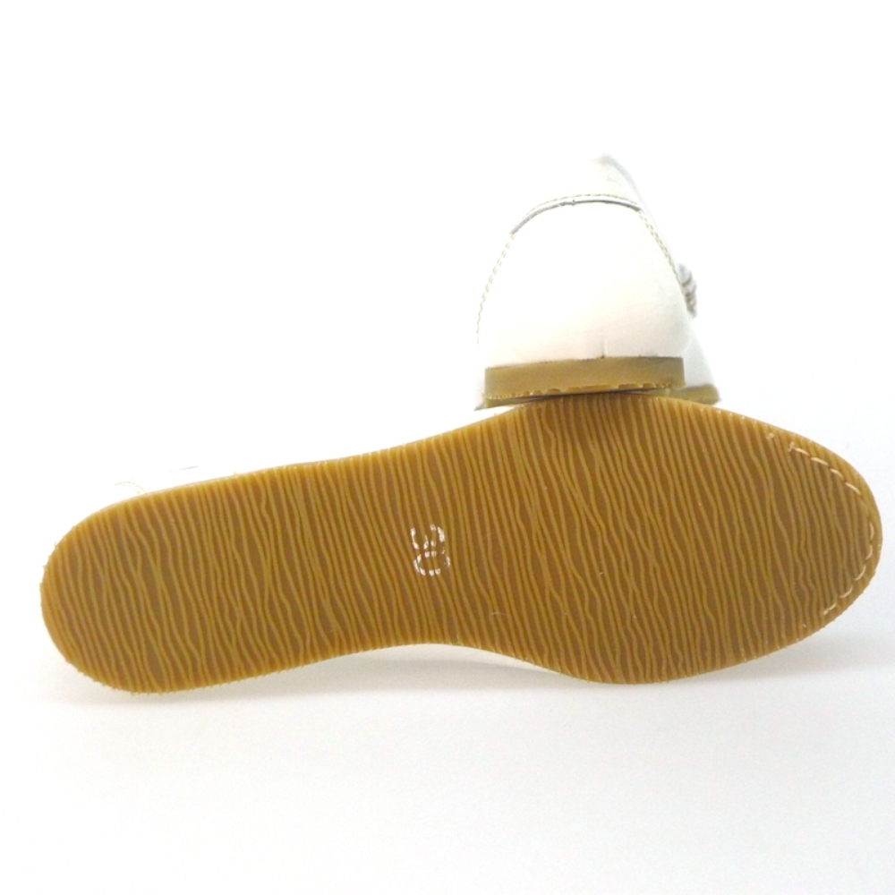 Mocasin piel charol color blanco transpirable | Chiquitin foto 4