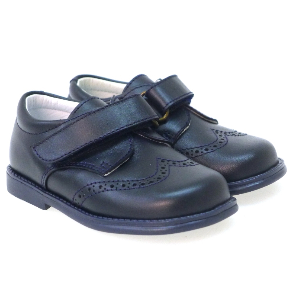 Zapato velcro uniforme azul marino