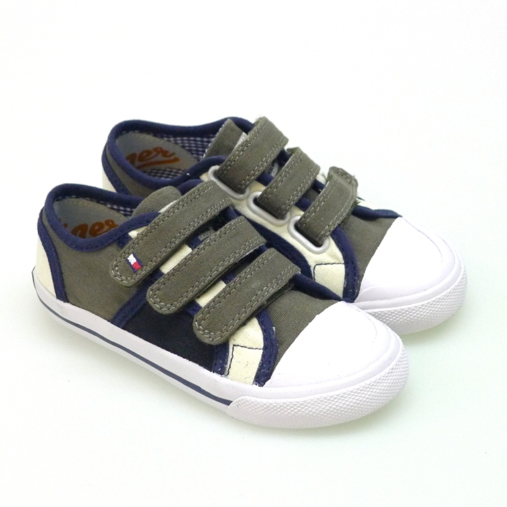 Zapatilla De Lona Velcro Tommy Hilfiger Jr Sammy 8b