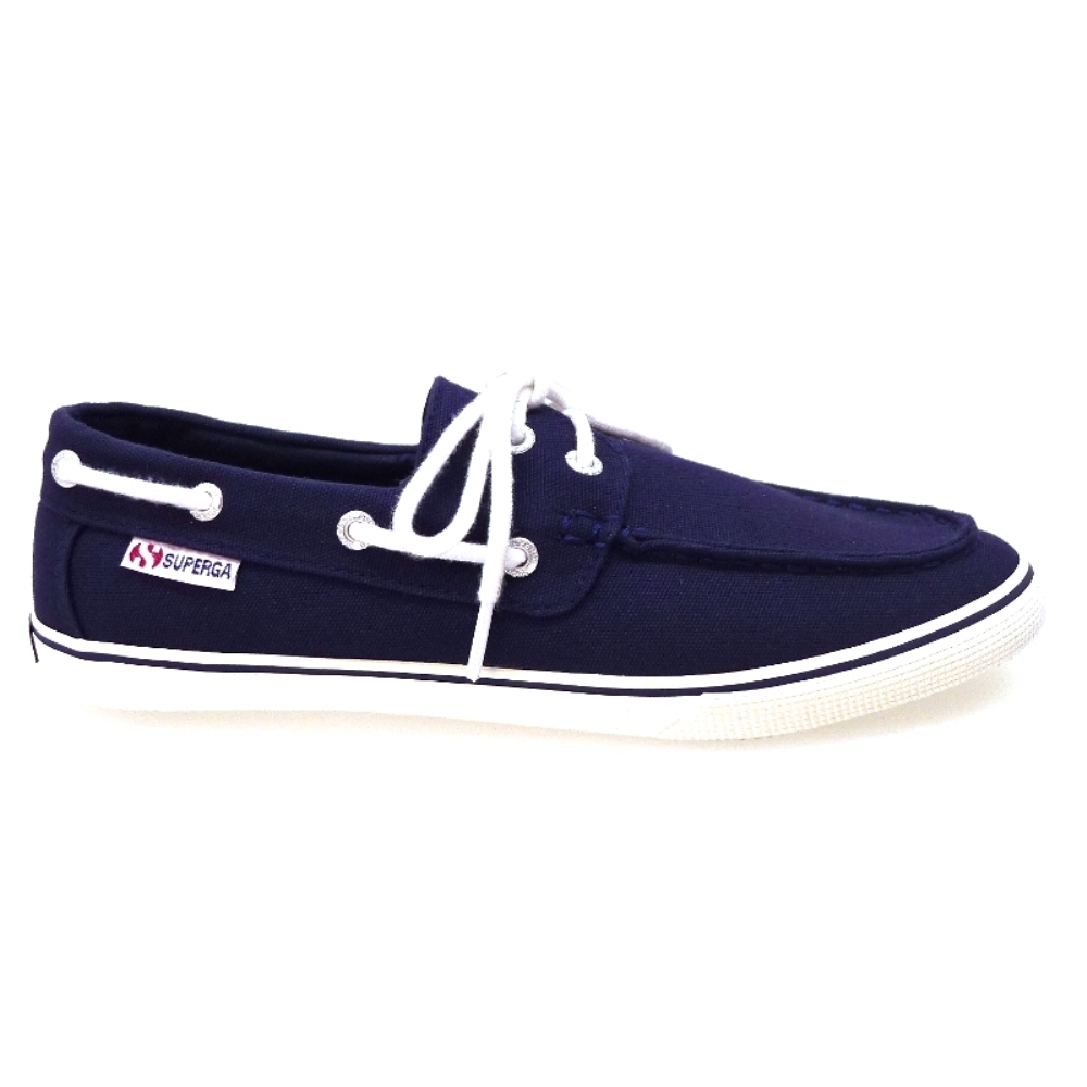 Superga azul sales marino hombre