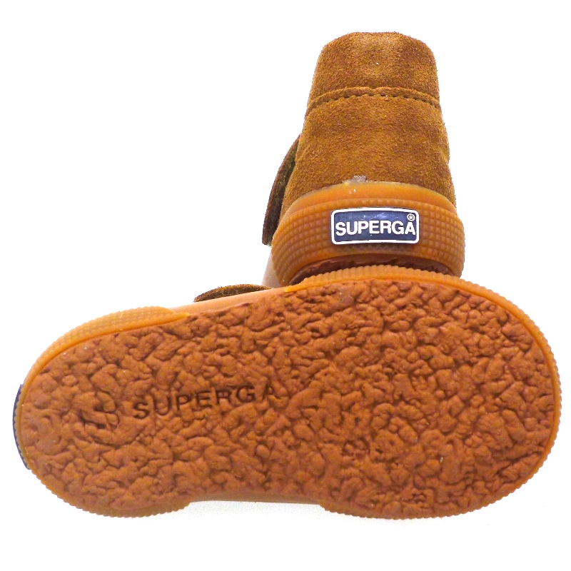 Bota Velcro Bebe Superga Morada 2174 Bsuj foto 4
