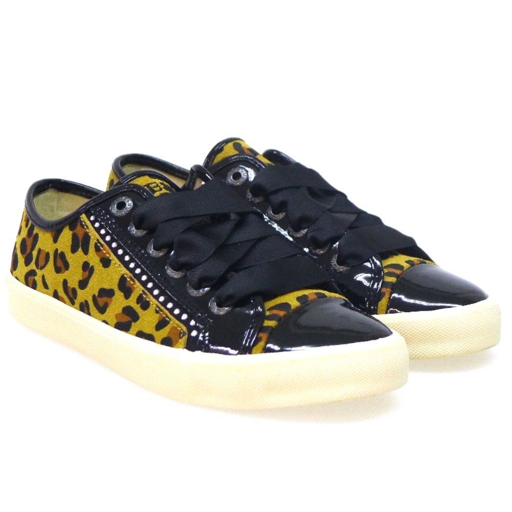 Zapatilla Deportiva  Leopardo Guess Louvre Low