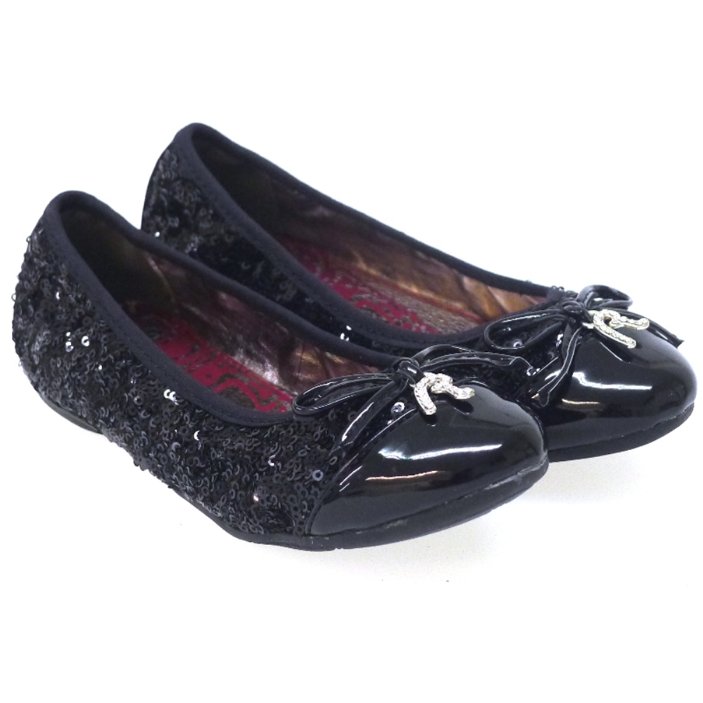 Bailarina Lentejuelas Replay Shape Negro