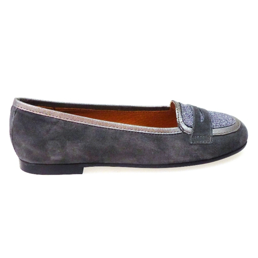 Bailarina Glitter Plata Niña Clarys 5749