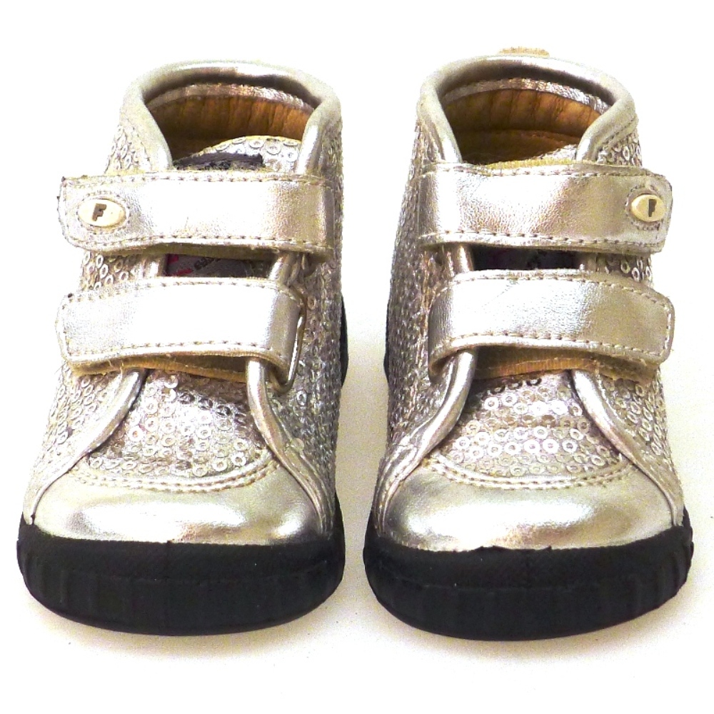Bota Sport Lentejuelas Plata  Naturino F-330 foto 2
