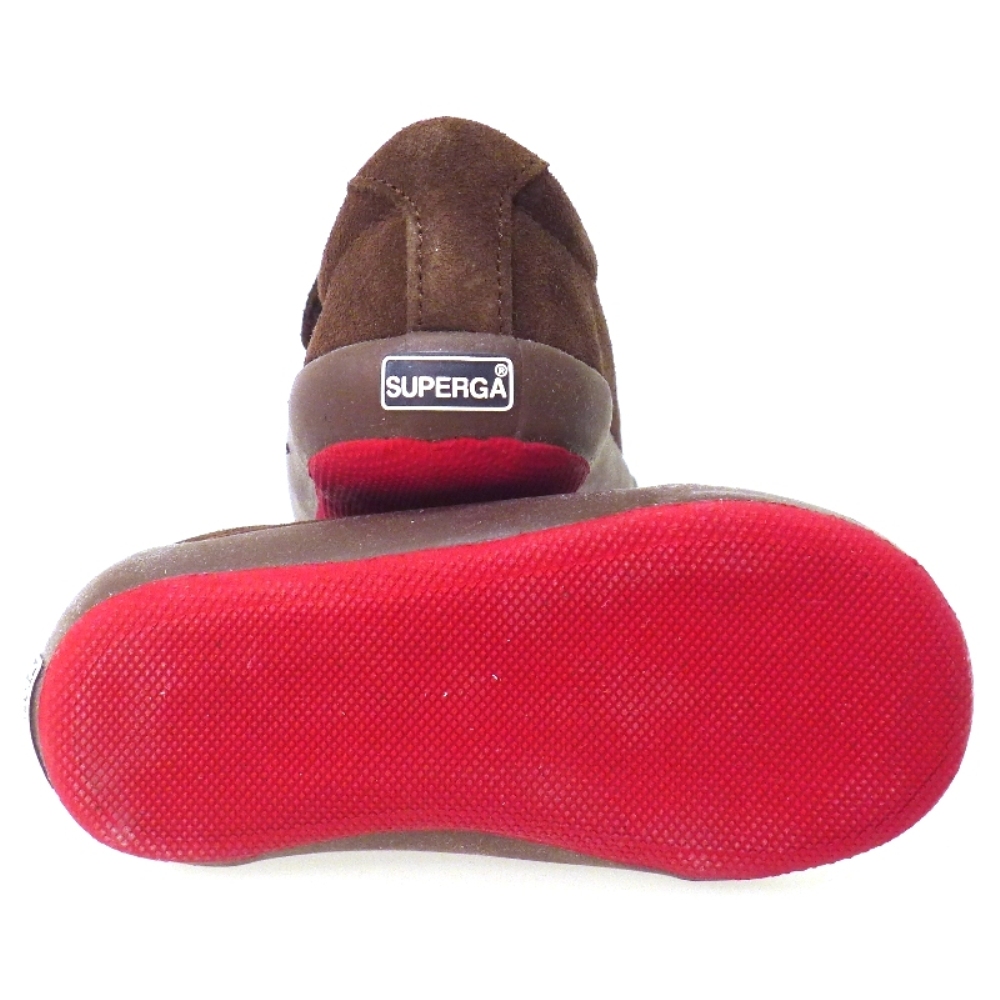 Superga niño marrón 2025