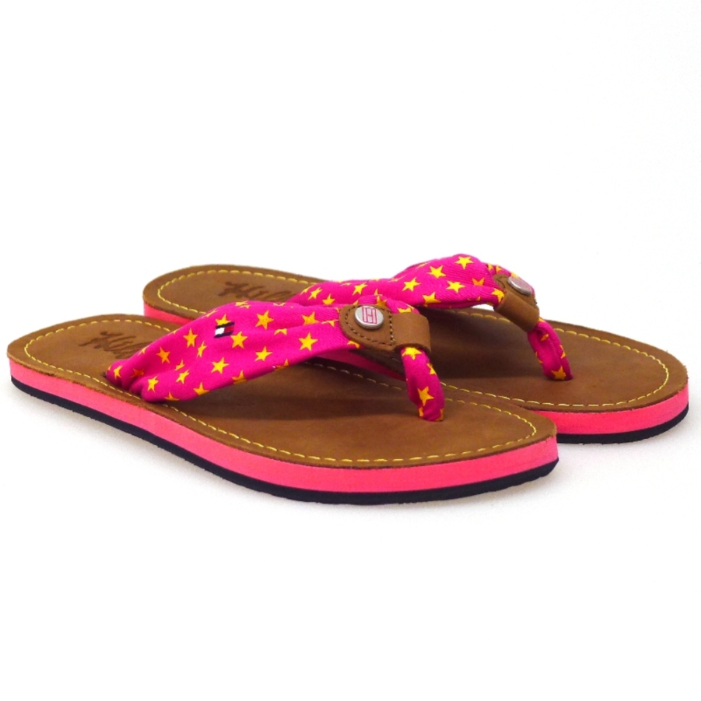 Sandalia Dedo De Tommy Hilfiger Jr Flipper 1b