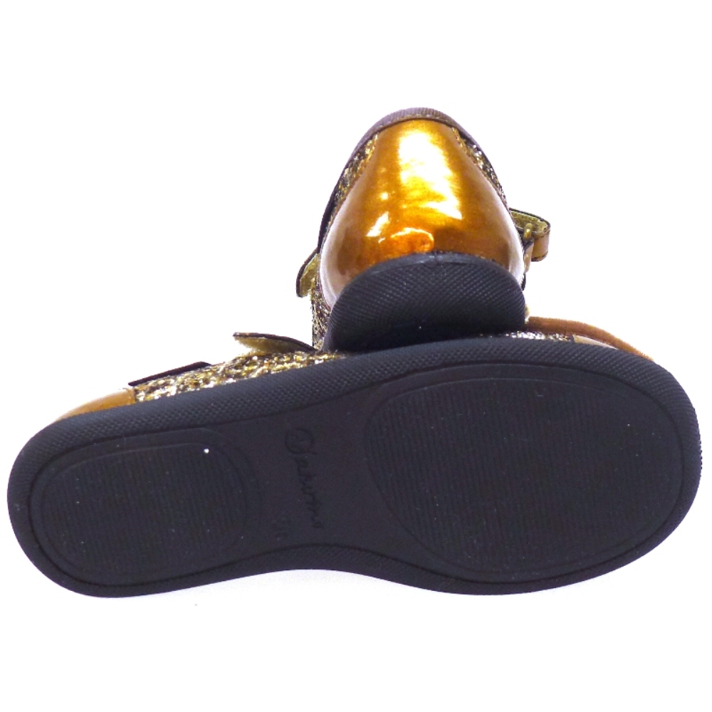 Merceditas Velcro Metalizada Naturino 8047 foto 4