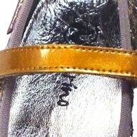 Merceditas Velcro Metalizada Naturino 8047 foto 7