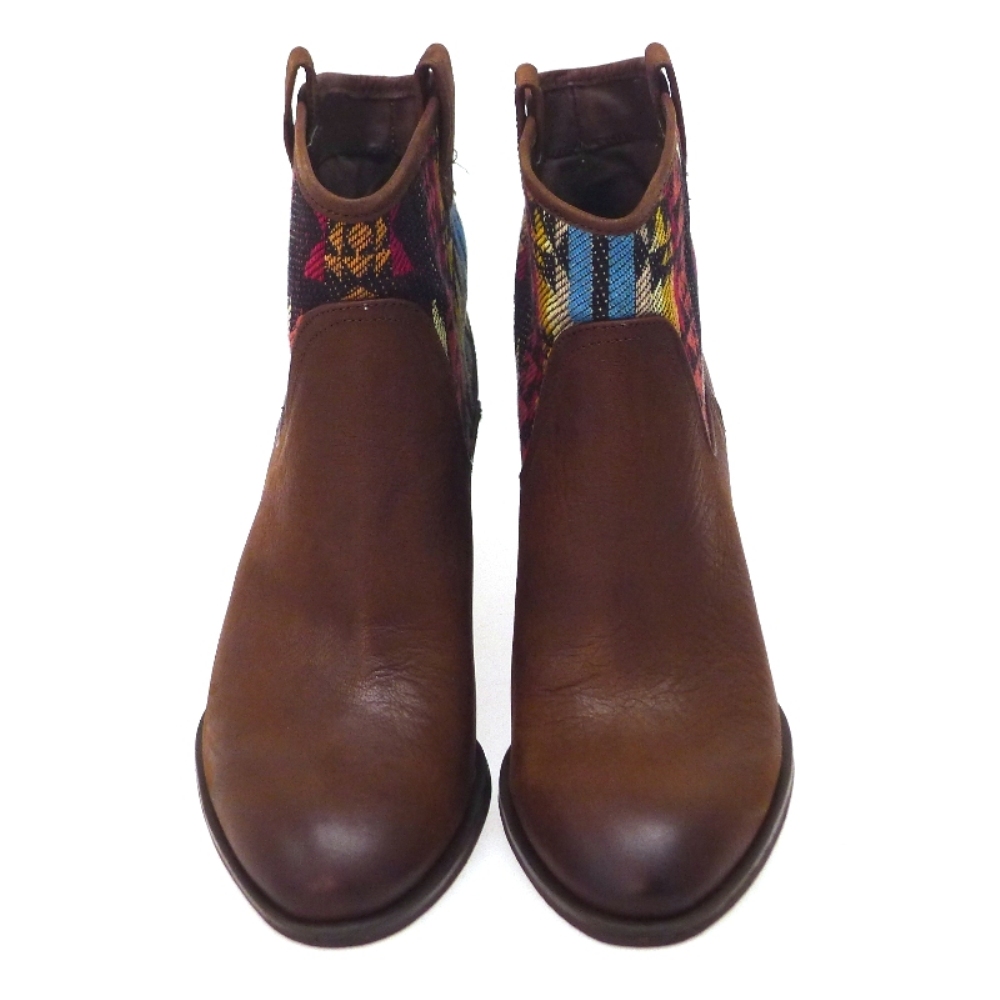 Botin Campero Tacon Cuero Jessica Simpson Js Buddy foto 2