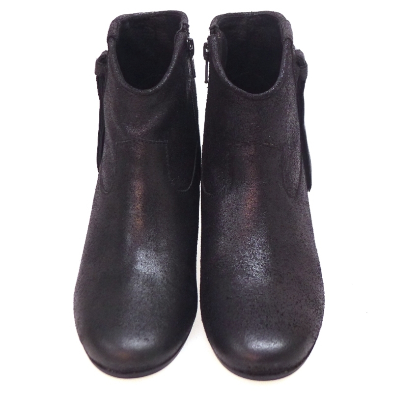 Botin Campero Tacon Nobuck Gris Lola Cruz 640t36 foto 2
