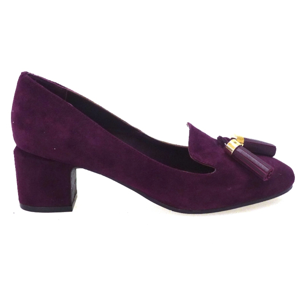 Sandalias color berenjena cheap