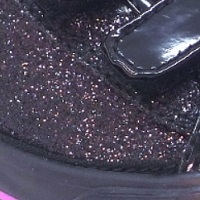 Zapato Deportivo Velcros Charol Negro Dkny Linden Sparkle foto 6
