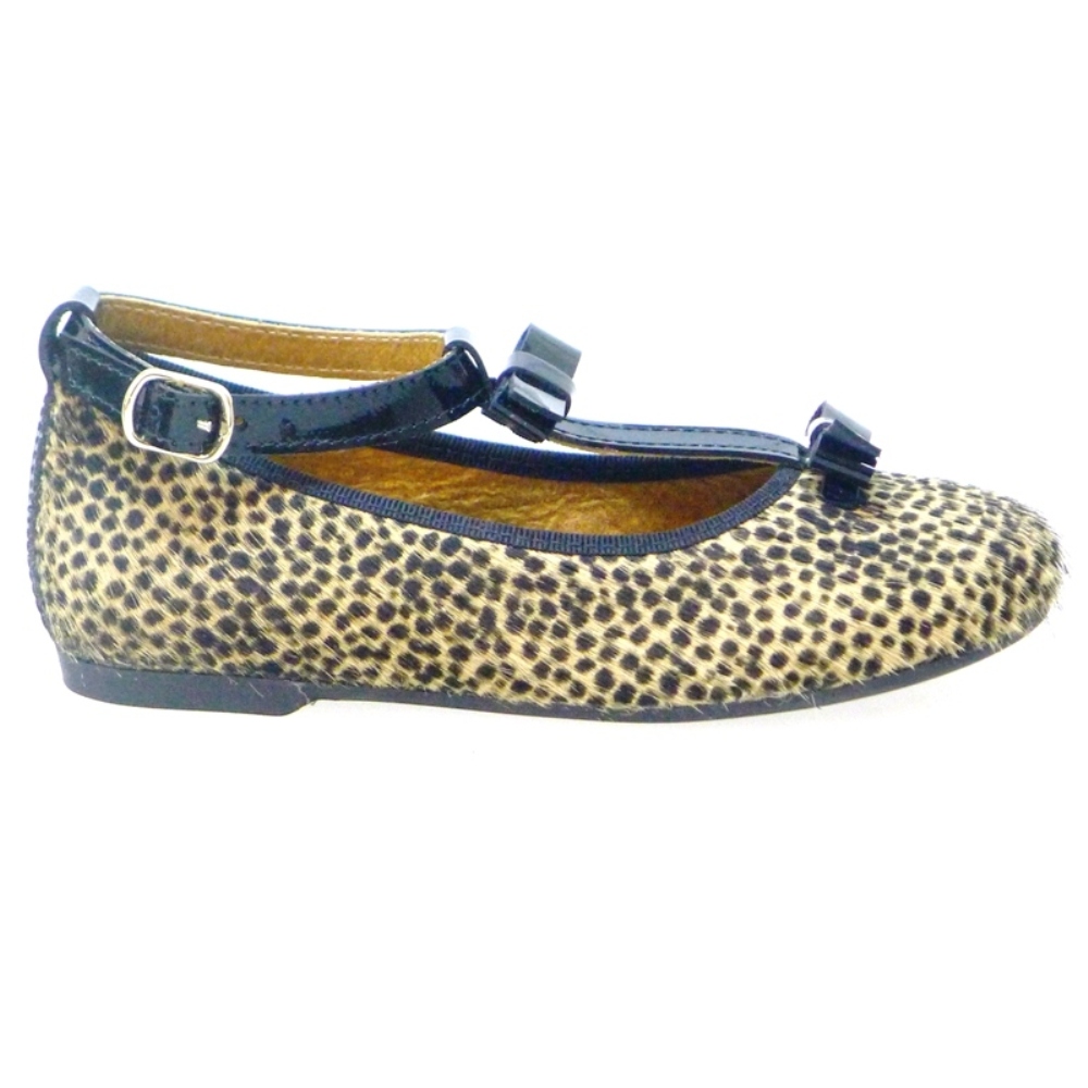Merceditas niña tipo T pony leopardo Clarys 5589 foto 3