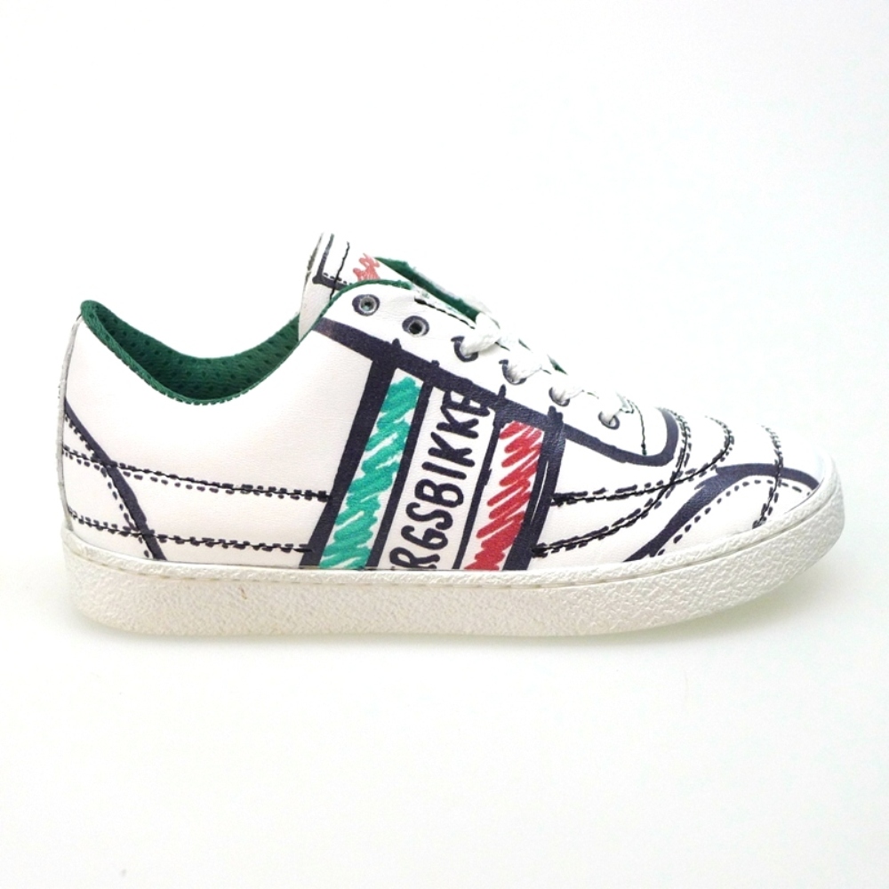 Zapato Deportivo Cordon Blanco Bikkembergs Bkj103014 foto 3