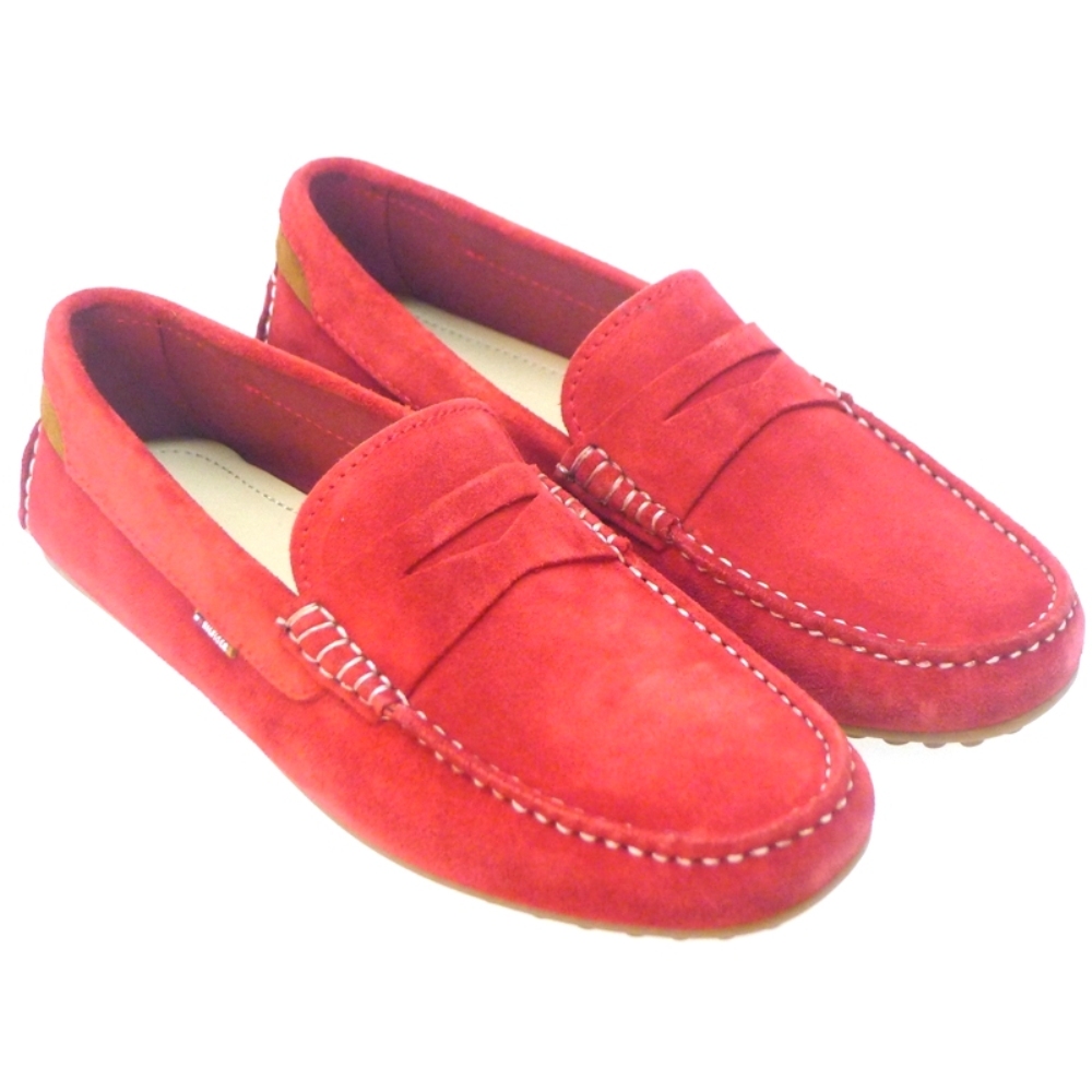 Enjuiciar construcción naval mapa Mocasin Caballero Tommy Hilfiger Amalfi8b Rojo