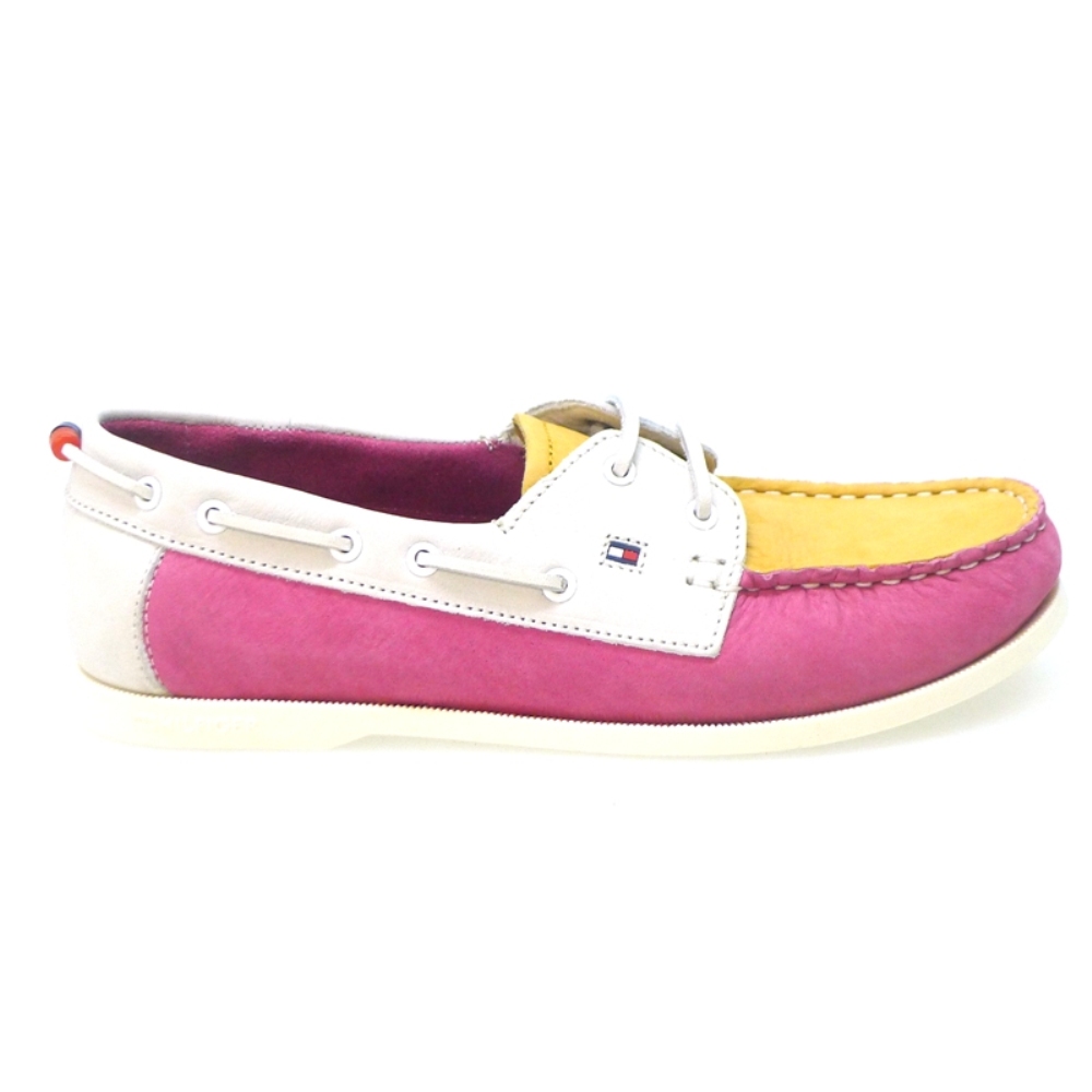 Nautico Mujer Tommy Hilfiger Sail 3c Rosa
