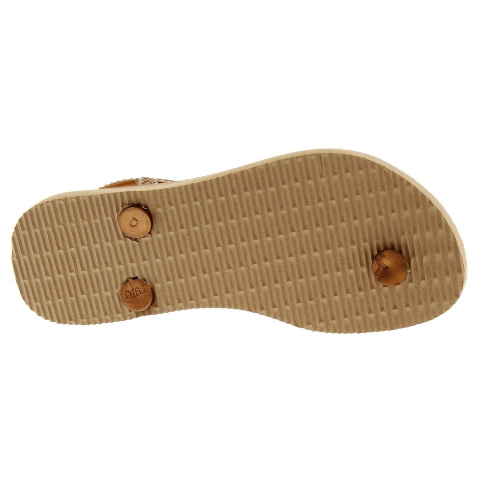 Chancla piscina Havaianas tira talón 41296975282 Oro foto 4
