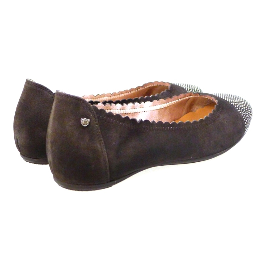 Bailarina Cu a Interior Strass Pedro Miralles 4141 Marron