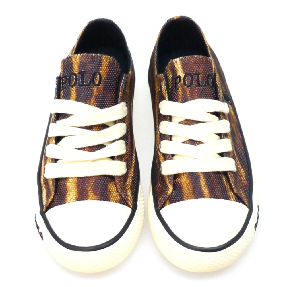 Zapato deportivo estampado leopardo y cordon | Ralph Lauren foto 2