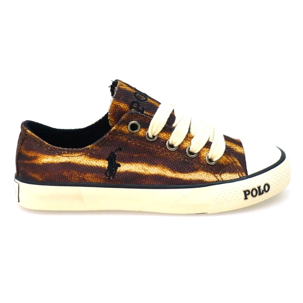 Zapato deportivo estampado leopardo y cordon | Ralph Lauren foto 3