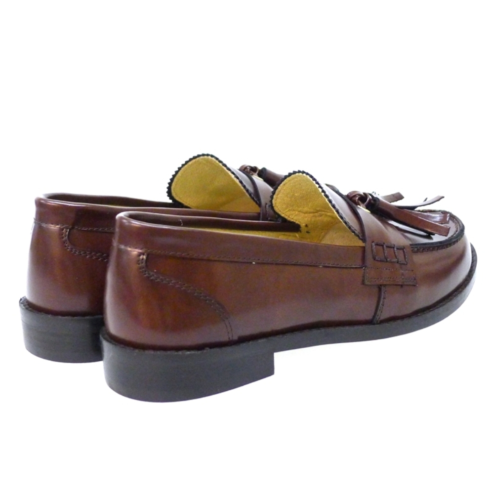 Mocasin niña brillante Borlas Clarys 5927 Marron foto 4