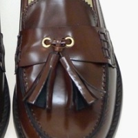 Mocasin niña brillante Borlas Clarys 5927 Marron foto 6