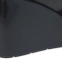 Zapato abotinado negro cuña y plataforma Jeannot 77374 foto 5