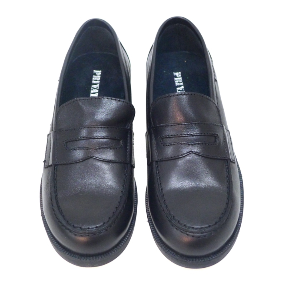 Mocasín antifaz para colegio negro - Carrilé