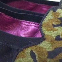 Slipper Mujer Cafenoir Da824 Verde Camuflaje foto 5