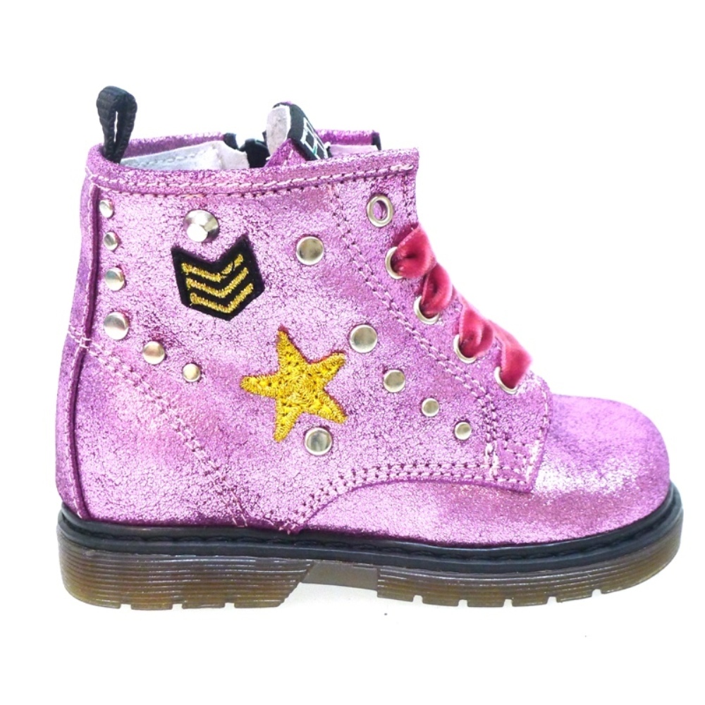 Bota Cremallera Niña Eb 846g Metal Fuxia foto 3
