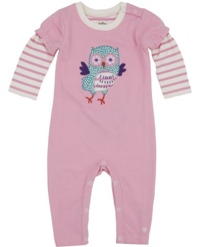 Pijama Mono Niña Hatley Dr3owls005 Rosa Buho