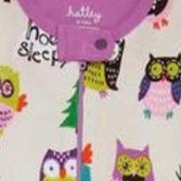 Pijama Mono Hatley Dr5owls001 Blanco Buhos foto 4