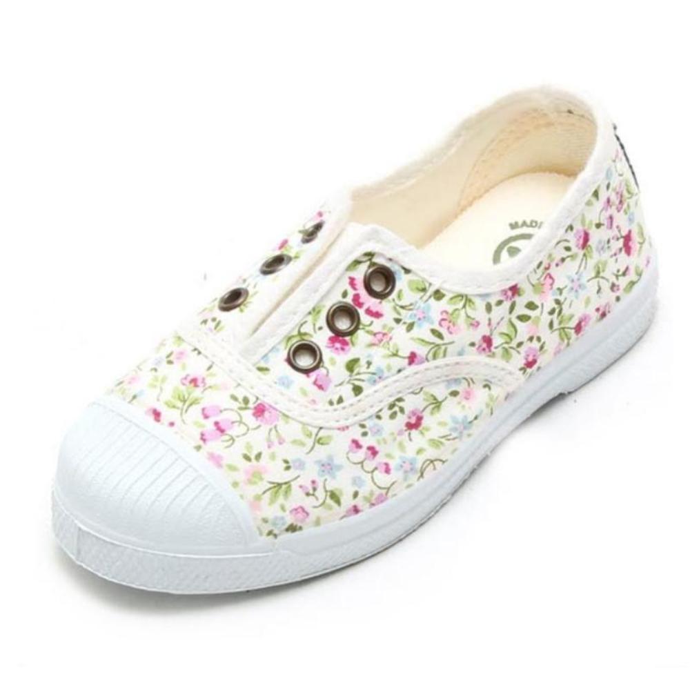 Zapatilla Lona Elastico Y Puntera Natural World 471 Liberty