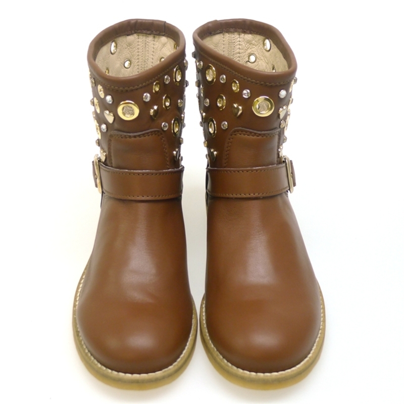 Botín primavera mujer Twin Set HS58BE Cuero Outlet